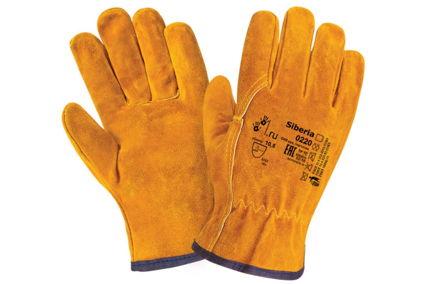 Перчатки 2Hands спилок КРС 0220-11,5 Siberia