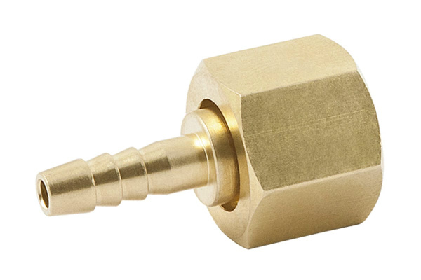 Гайка накидная G3/8 с ниппелем 6 мм для горелок TIG, MIG КЕДР 8001528