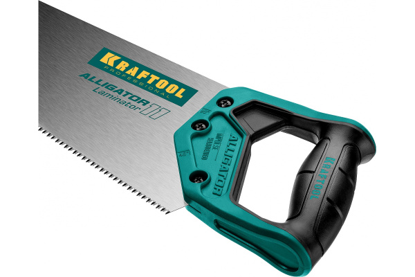 Ножовка по ламинату Kraftool Alligator LAMINATOR, 500 мм, 11 TPI 3D зуб, 15207