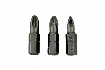 Бита крестовая PZ 1/PZ 2/PZ 3X25, 3 шт. в блистере Felo 02193216