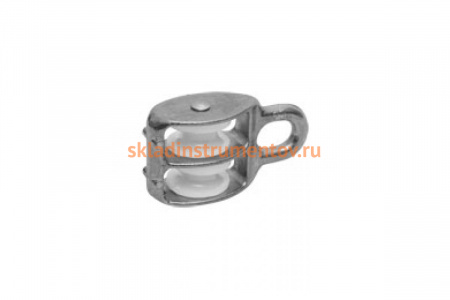 Блок двойной с пластиковым роликом (5 шт; 7х25 мм; ТФ5) Зубр 4-304595-25