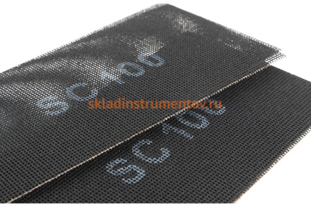 Сетка абразивная (10 шт; 115х280 мм; P100) КЕДР 25347