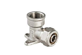 Установочный уголок для металлопластиковых труб Энкор 16х1/2 Valtec /10/120/ 5315