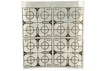 Отражатель пленочный (90х90 мм) 4 шт. RGK