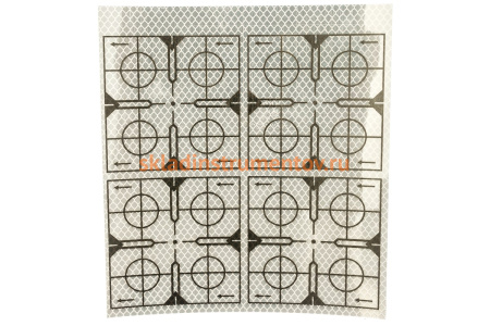 Отражатель пленочный (90х90 мм) 4 шт. RGK