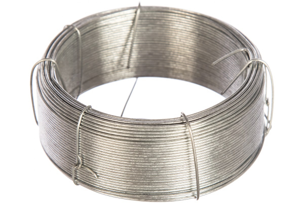 Стальная проволока СИБРТЕХ оцинкованная 1,2 мм, длина 50 м 47753