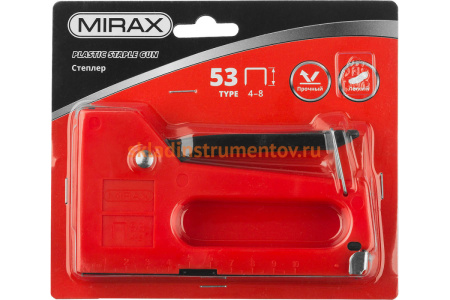 Пластиковый степлер MIRAX PL-53 тип 53, 3142