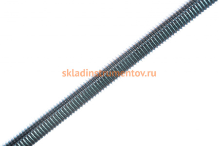 Шпилька резьбовая DIN 975 оцинкованная (М12х1000 мм; ТФ0) Зубр 4-303350-12-1000