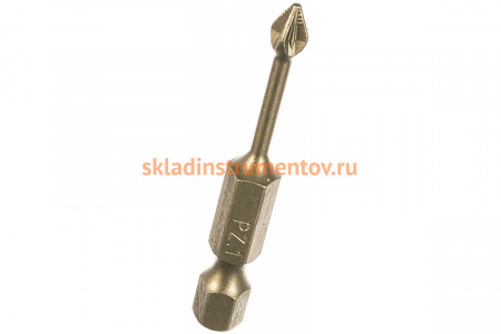 Биты намагниченные MAGNETIC (10 шт; Pz1; 50 мм; Torsion) D.BOR D-MTA-PZ01-050-010
