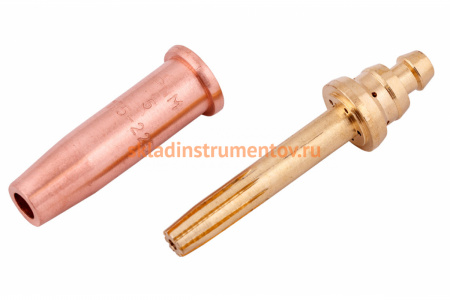 Мундштук к трехтрубному пропановому резаку №5-PNM в сборе 175-225 мм Сварог 94189