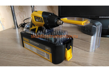 Аккумуляторная отвертка DENZEL CSL-36-01 26001