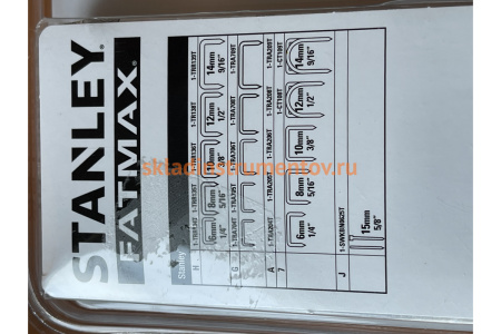 Степлер 6в1 Stanley Light Duty/Heavyduty/Cable/Brads Tr75 Fatmax FMHT6-70868