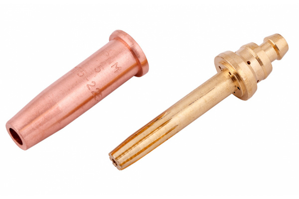 Мундштук к трехтрубному пропановому резаку №5-PNM в сборе 175-225 мм Сварог 94189