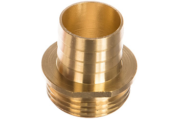 Штуцер для шланга 1" с наружной резьбой 1" DENZEL 97271