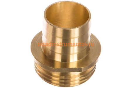 Штуцер для шланга 1" с наружной резьбой 1" DENZEL 97271