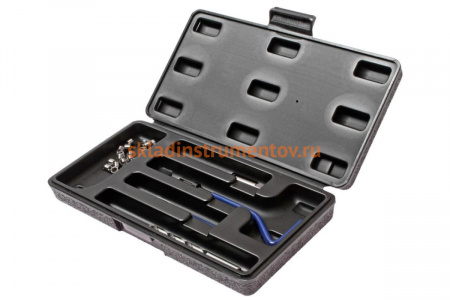 Набор для восстановления резьбы вставки (М6х1.0, L=8.0 мм, 20 штук) 24 предмета JTC 4781