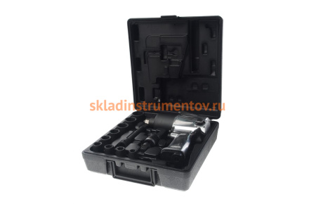 Пневмогайковерт ROCKFORCE c комплектом головок 10-27мм 12 предметов RF-825410K12