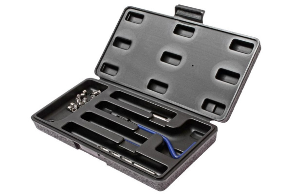 Набор для восстановления резьбы вставки (М6х1.0, L=8.0 мм, 20 штук) 24 предмета JTC 4781