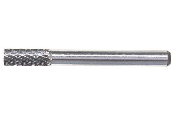 Борфреза твердосплавная цилиндрическая с торцовыми зубьями с двойной насечкой (6х16 мм; хвостовик 6 мм) ПНЕВМО-ТРЕЙД B0616-M06