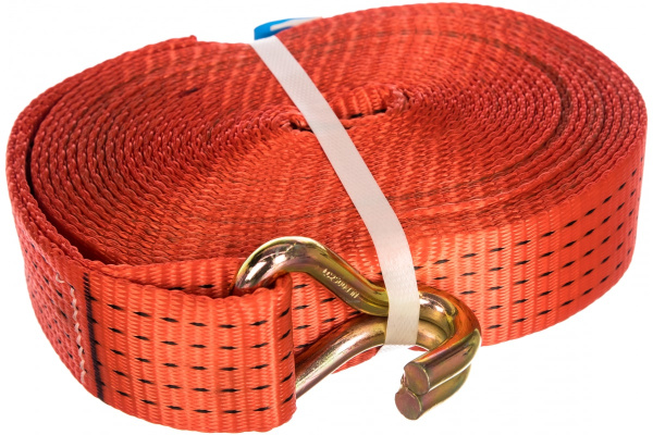 Свободный конец стяжного ремня 2.5/5 тн, 10 м РОМЕК 50.25.000.0 2000000007113