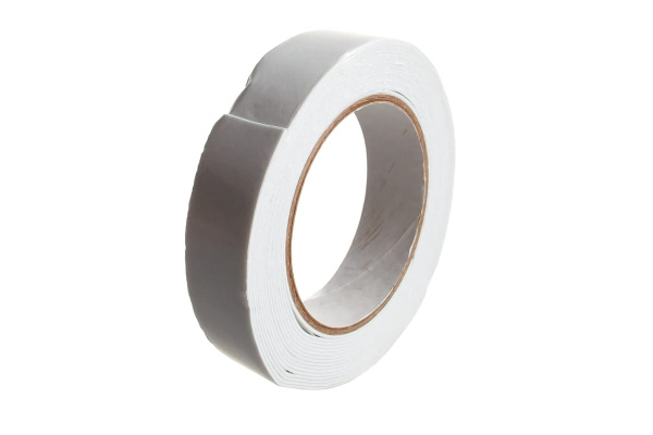 Клейкая лента MATRIX на вспененной основе, двусторонняя, белая 89081