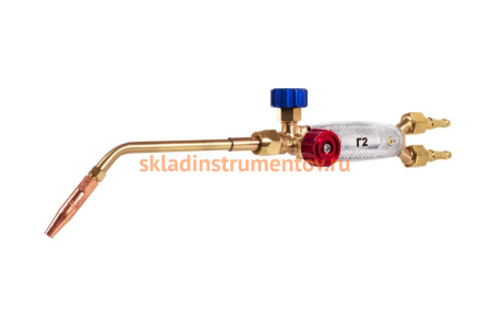 Ацетиленовая горелка с наконечниками № 3, 4 Г2-34 REDIUS 09104 Ацетиленовая горелка с наконечниками № 3, 4 Г2-34 REDIUS 09104