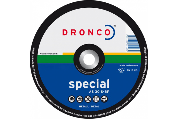 Диск отрезной по металлу AS30S (300x3.5x25.4 мм) DRONCO 2300020100