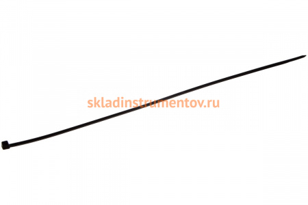 Пластиковые хомуты СИБРТЕХ, 350 * 4,8 мм, черные, 50 шт 45566