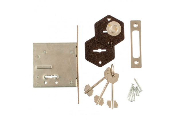 Врезной сувальдный замок СИБРТЕХ ЗВ-1 91665