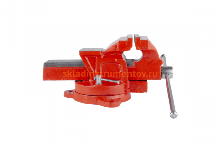 Слесарные поворотные тиски AV Steel 100мм чугун AV-940110