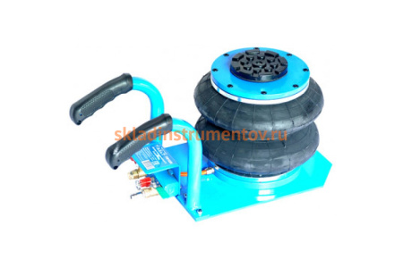 Пневматический 2-секционный домкрат AE&T 2т T08102B