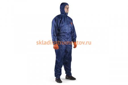 Малярный комбинезон Jeta Safety, многоразовый, цвет синий, размер S, JPC75B-S