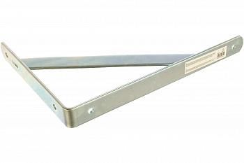 Усиленный кронштейн СИБРТЕХ 300х200х30х4 мм оцинкованный 94041