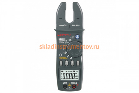Токоизмерительные цифровые автоматические клещи Mastech MS2600 ACA 00-00000284