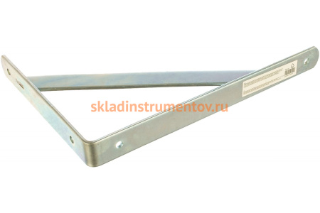 Усиленный кронштейн СИБРТЕХ 300х200х30х4 мм оцинкованный 94041