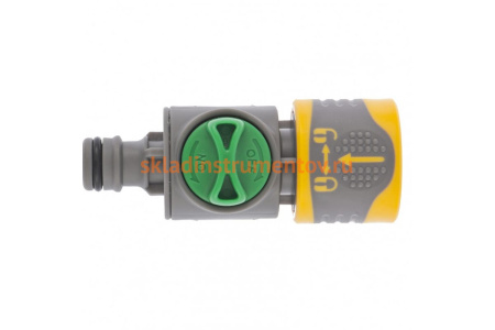 Соединитель штуцерный с переключателем PALISAD LUXE 66248