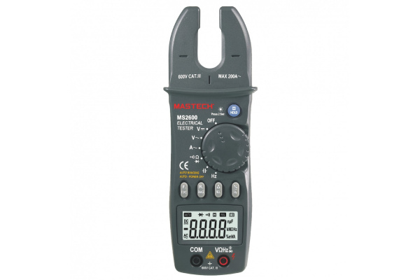 Токоизмерительные цифровые автоматические клещи Mastech MS2600 ACA 00-00000284