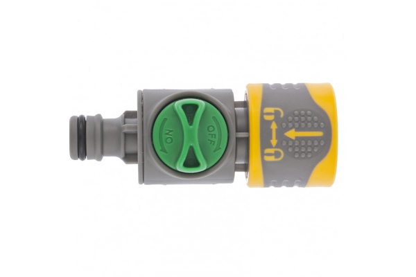 Соединитель штуцерный с переключателем PALISAD LUXE 66248