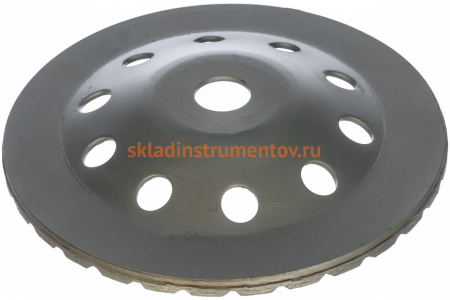Чашка алмазная шлифовальная "Профи" (180х22 мм) ПРАКТИКА 240-591