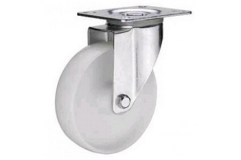 Колесо нейлоновое поворотное 160 мм MFK-TORG 1122160