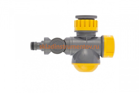 Соединитель для крана с внутренней резьбой 1/2"-3/4", с переключателем и шарниром PALISAD 66253