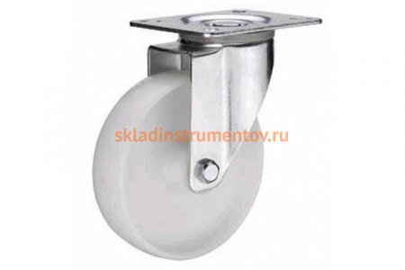 Колесо нейлоновое поворотное 100 мм MFK-TORG 1122100