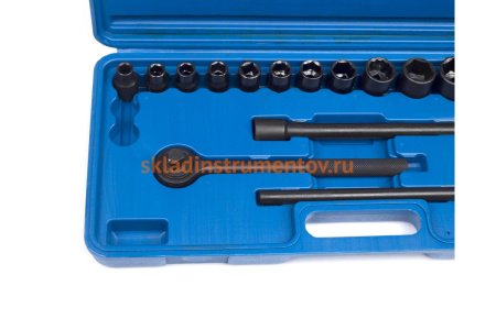 Набор торцевых головок SITOMO N2 оксидирование, 10-32 мм 42331