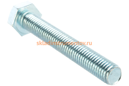 Болт ЗУБР ГОСТ 7798-70, M10 x 70 мм, 3 шт, кл. пр. 5.8, оцинкованный, 303086-10-070