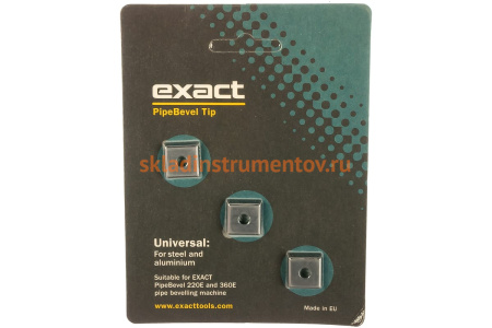 Комплект ножей (3 шт) для стальных труб Exact 70104503