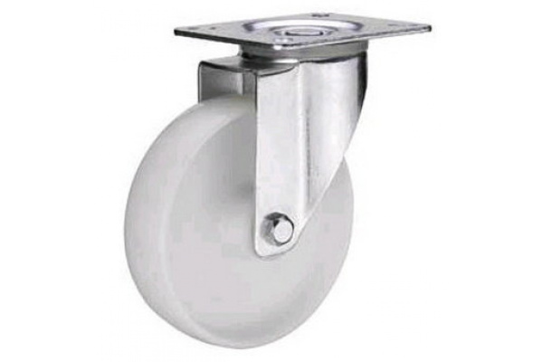 Колесо нейлоновое поворотное 100 мм MFK-TORG 1122100