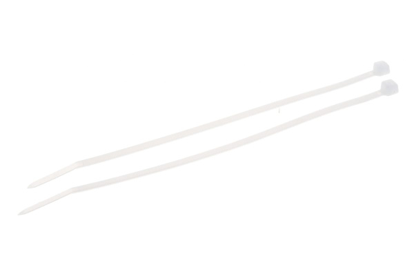 Нейлоновые хомуты Зубр белые, 4.5x200 мм, 100 шт. 309010-45-200