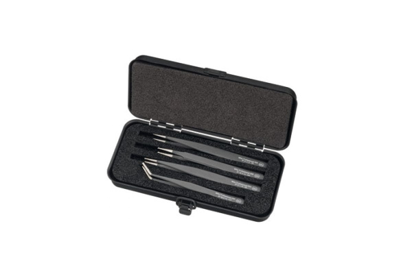 Набор пинцетов SMD Professional ESD, 4 предмета Wiha 32349