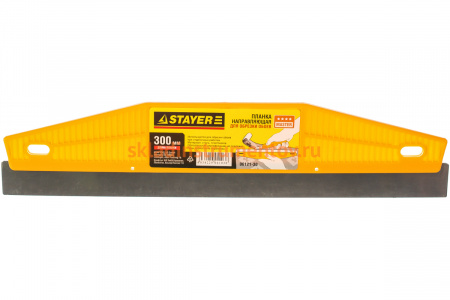 Направляющая планка для обрезки обоев STAYER нержавеющая сталь 300 мм 06121-30