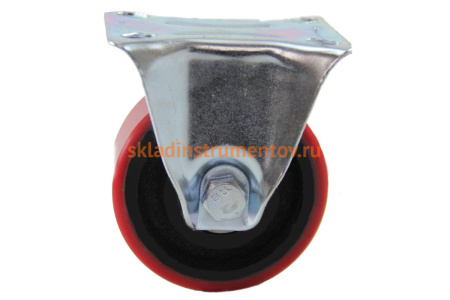 Колесо б/г полиуретановое неповоротное Medium 125 мм MFK-TORG 1041125 M